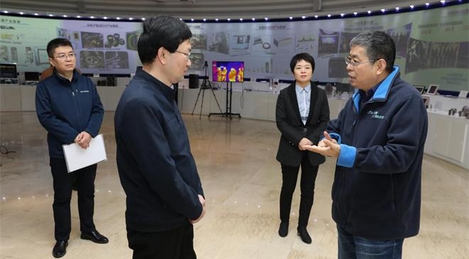 陜西省政府副秘書長(zhǎng)姚建紅一行調(diào)研西安光機(jī)所